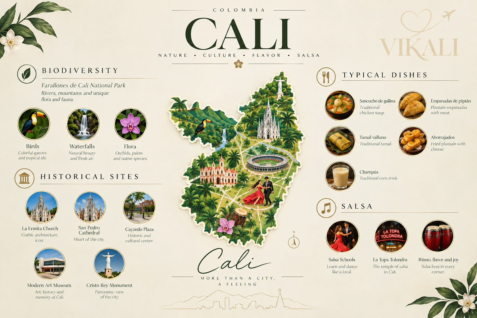 Guía ilustrada de Cali — VIKALI